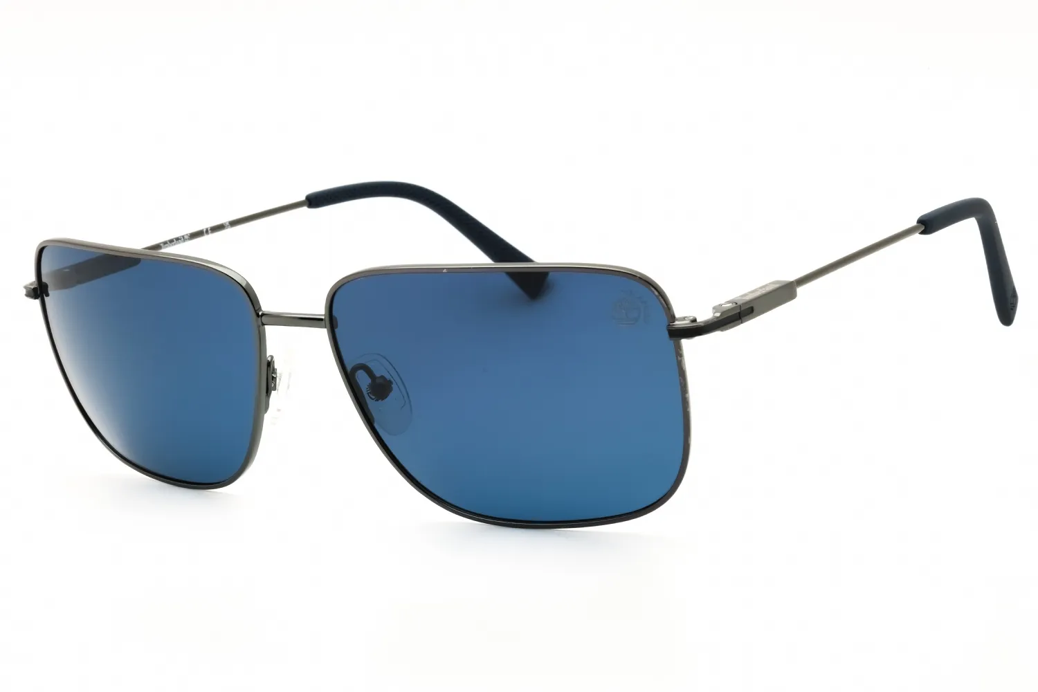 Timberland TB9290 06D Sunglasses Shiny Dark Nickeltin 62mm Men