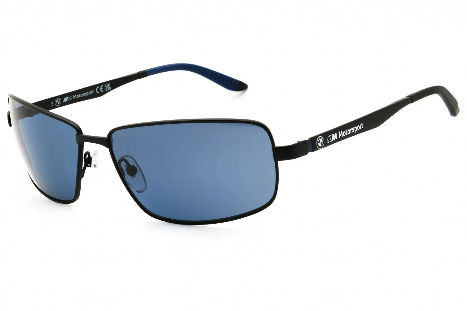 BMW BS0016 02M Sunglasses Matte Black 62mm Men