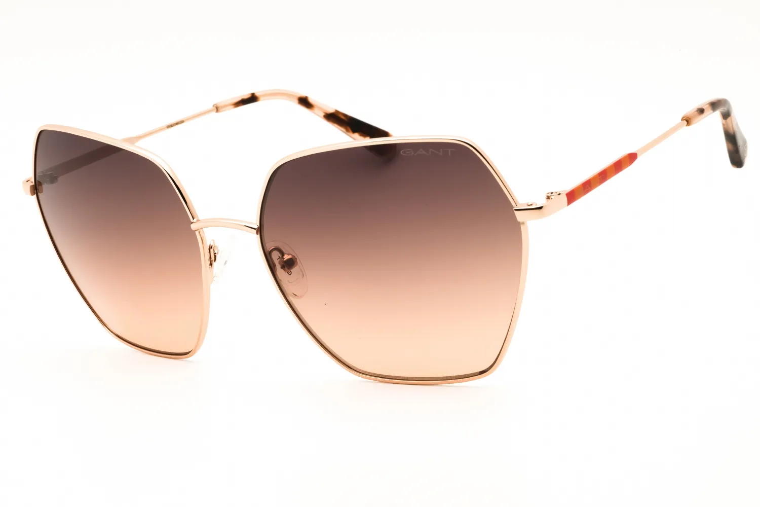 Gant GA8089 28K Sunglasses Shiny Rose Gold 63mm Women