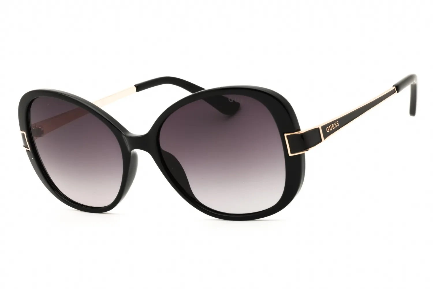 Guess Factory GF6162 01B Sunglasses Shiny Black 55mm Women