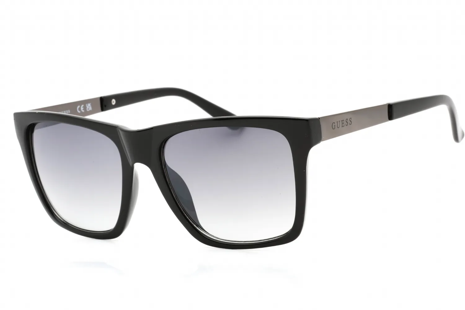 Guess Factory GF0242 01C Sunglasses Shiny Black 56mm Men