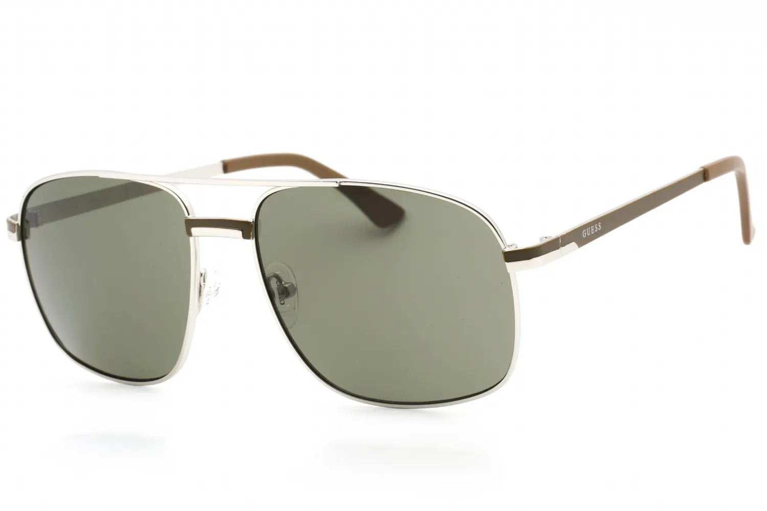 Guess Factory GF0238 11N Sunglasses Matte Light Nickeltin 57mm Men