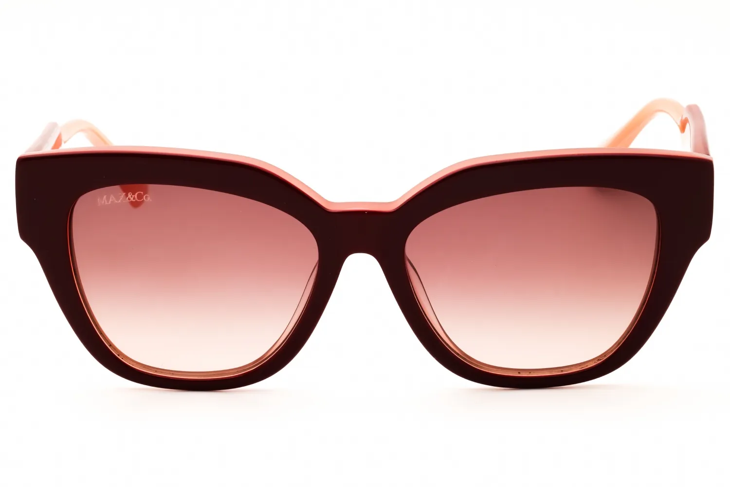 Max & Co MO0059 71F Sunglasses Bordeaux 52mm Women 2
