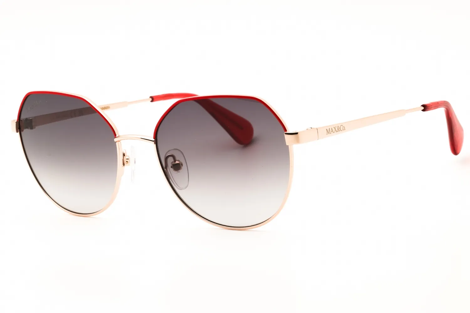 Max & Co MO0060 28A Sunglasses Shiny Rose Gold 52mm Women