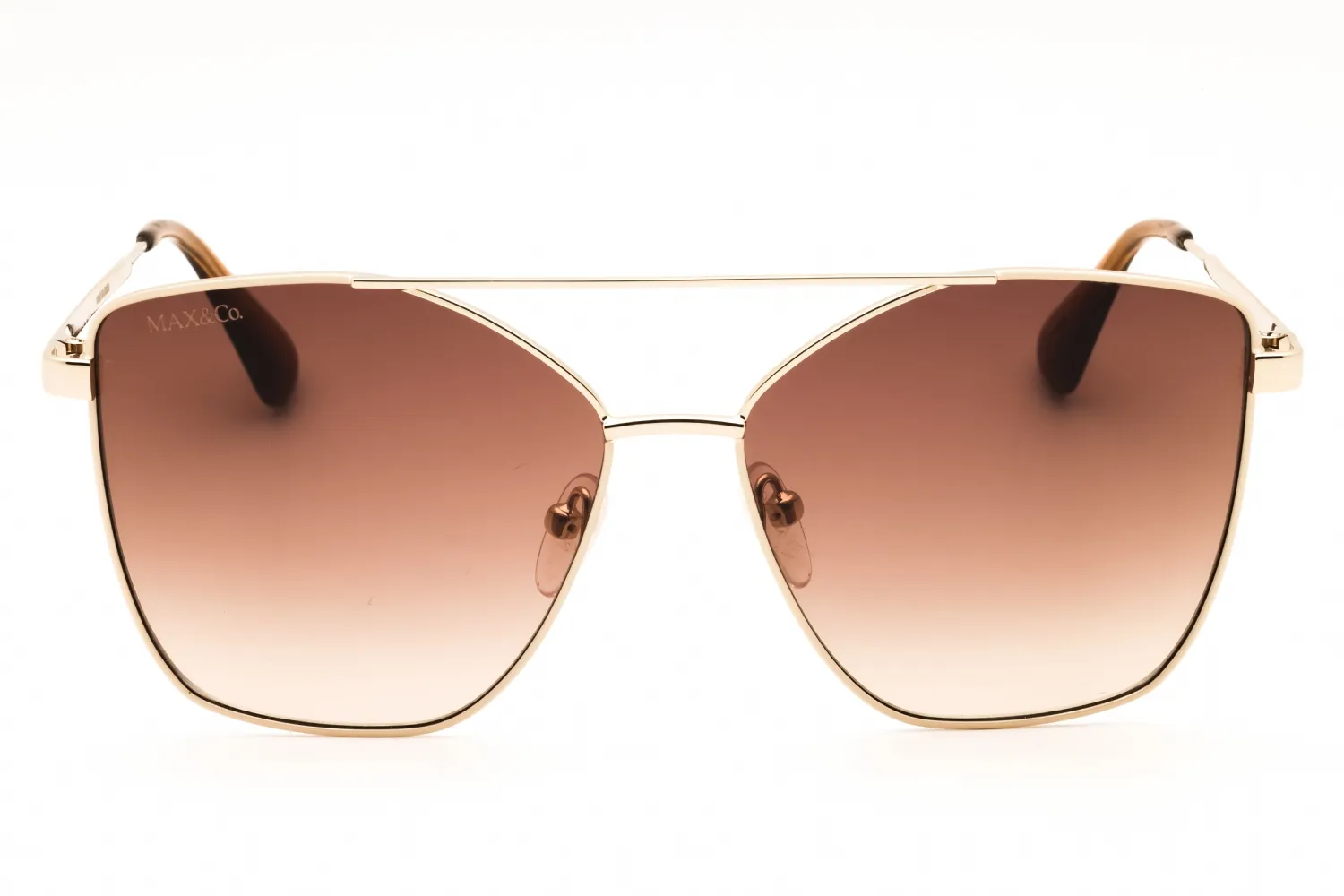 Max & Co MO0062 32F Sunglasses Gold 56mm Women 2