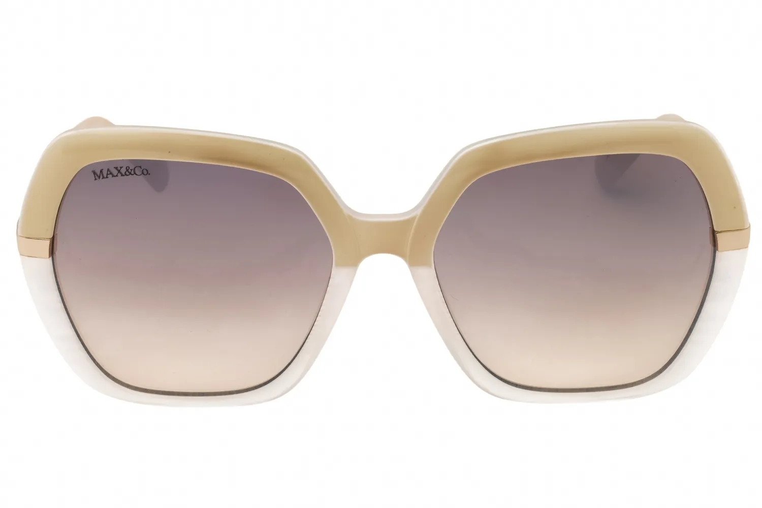 Max & Co MO0063 24F Sunglasses White 57mm Women 2