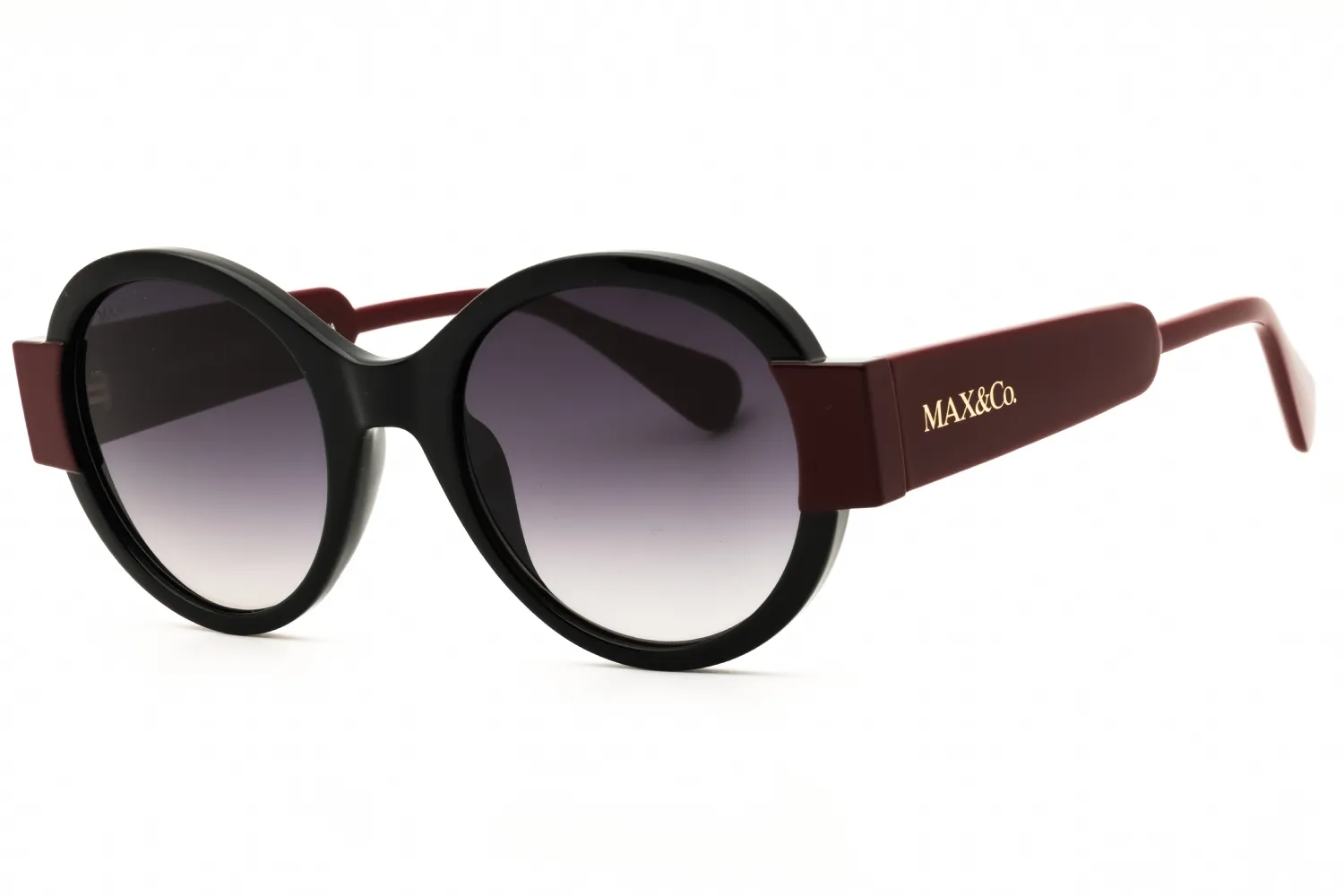 Max & Co MO0067 01A Sunglasses Shiny Black 50mm Women