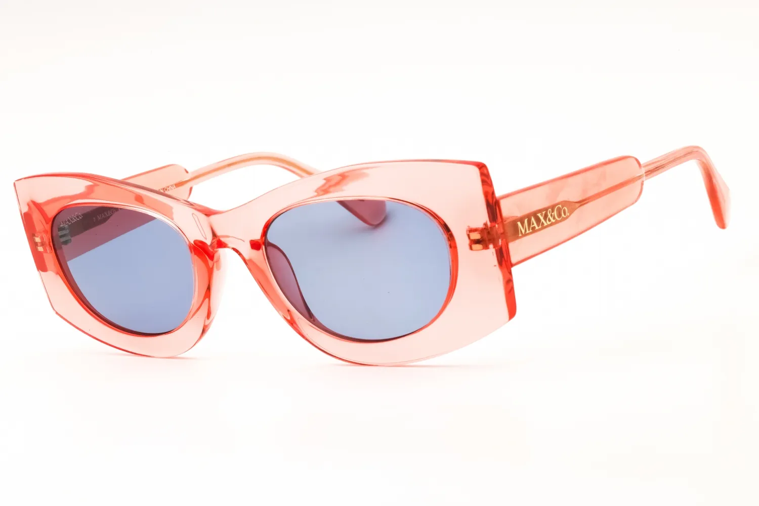 Max & Co MO0068 72V Sunglasses Shiny Pink 52mm Women