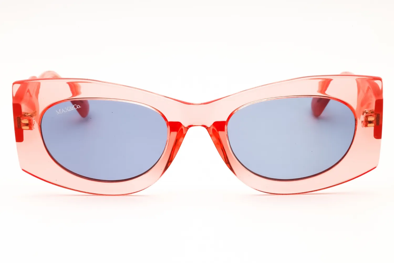 Max & Co MO0068 72V Sunglasses Shiny Pink 52mm Women 2