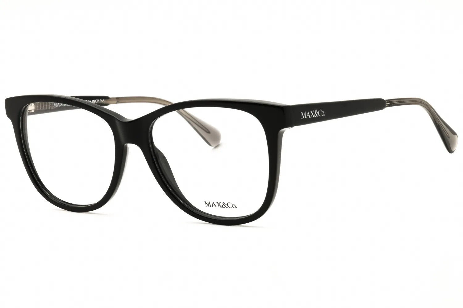 Max & Co MO5075 001 Eyeglasses Shiny Black 54mm Women