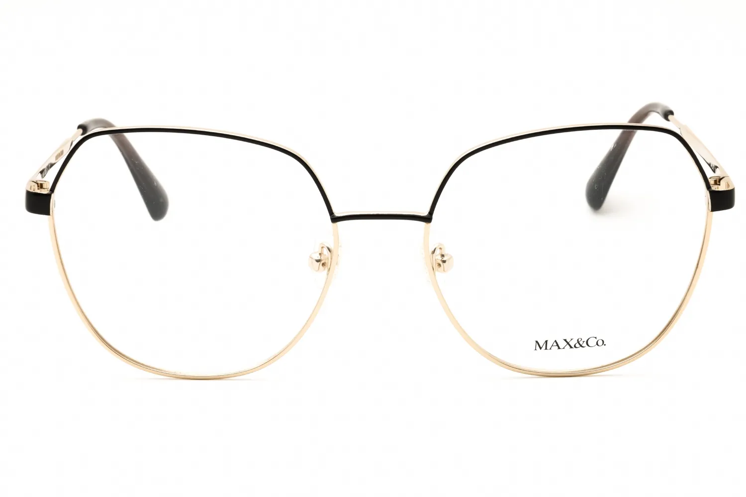 Max & Co MO5089 090 Eyeglasses Shiny Blue 54mm Women 2