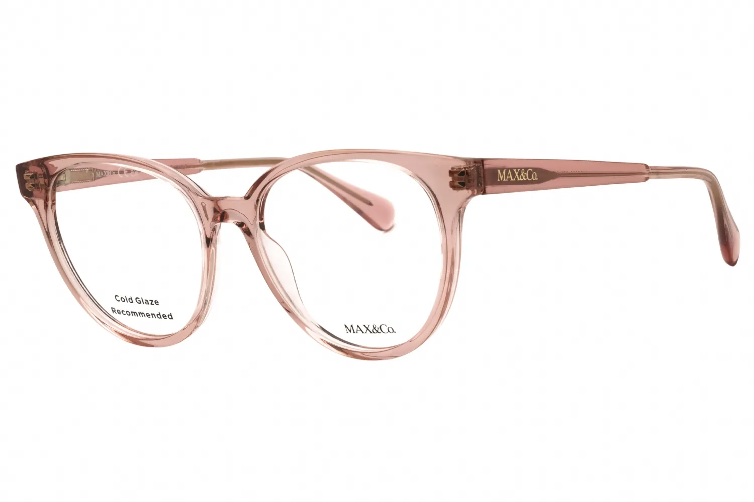 Max & Co MO5092 072 Eyeglasses Shiny Pink 52mm Women