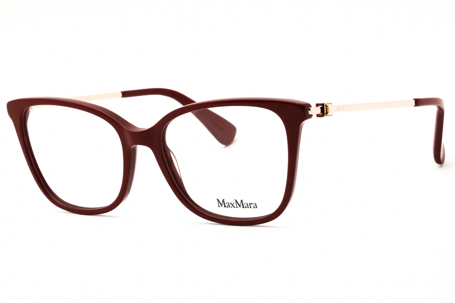 Max Mara MM5079 066 Eyeglasses Shiny Red 54mm Women