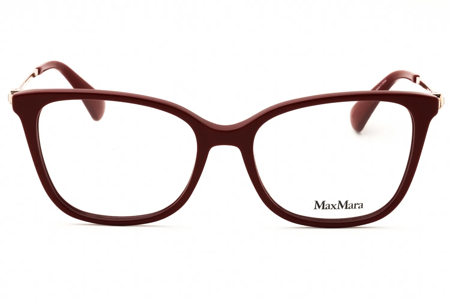 Max Mara MM5079 066 Eyeglasses Shiny Red 54mm Women 2