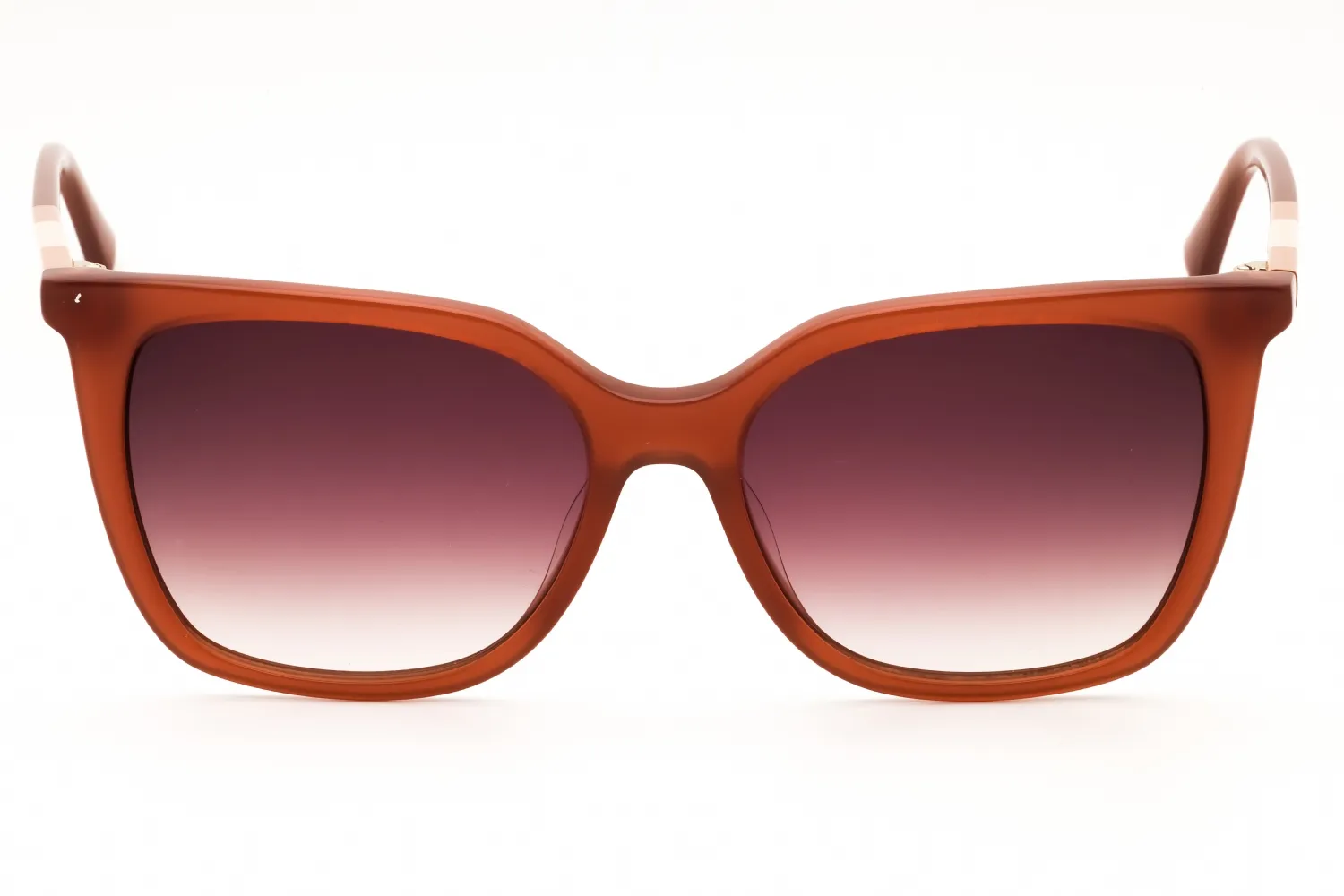 Gant GA8093 48F Sunglasses Shiny Dark Brown 55mm Women 2