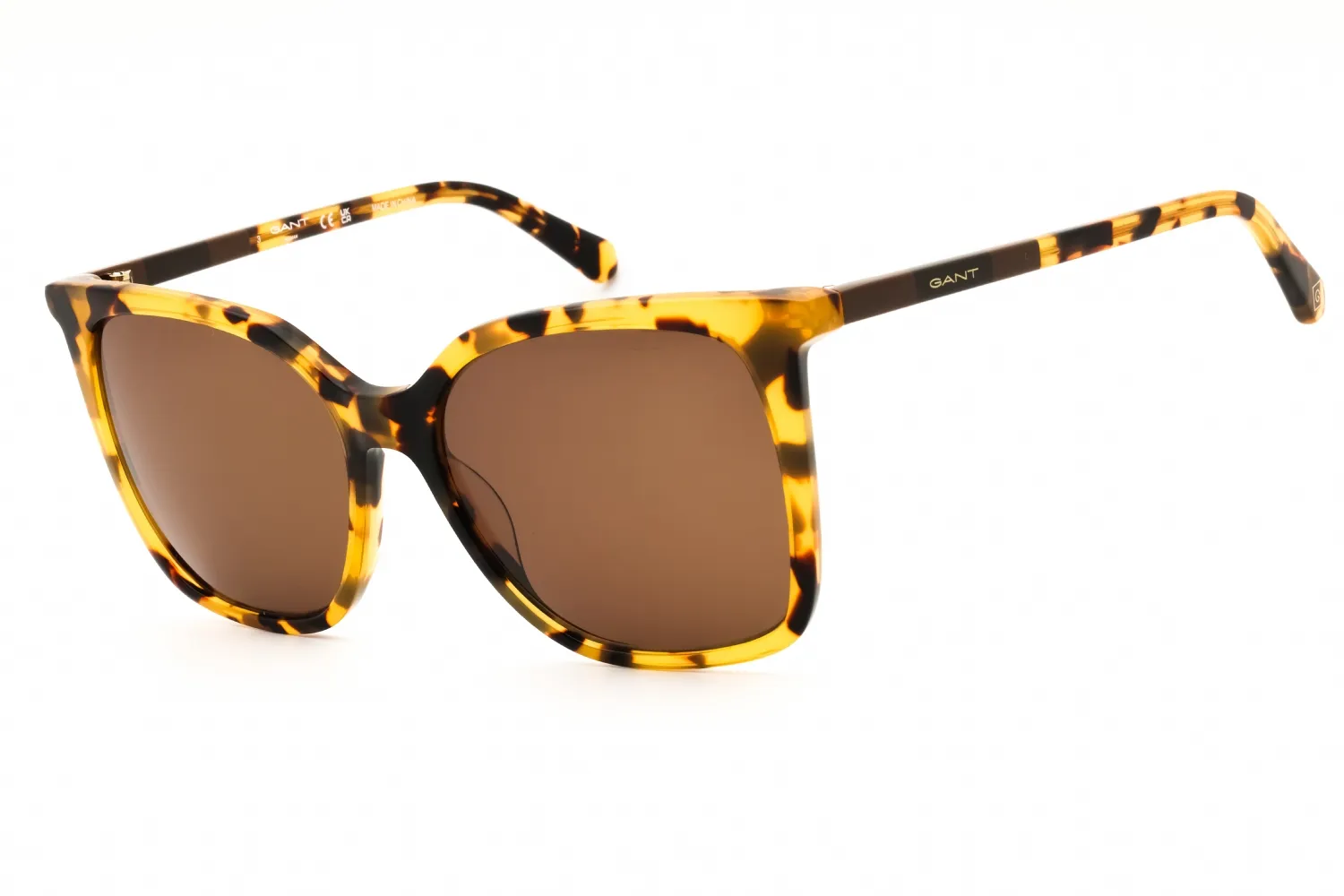 Gant GA8093 53E Sunglasses Blonde Havana 55mm Women