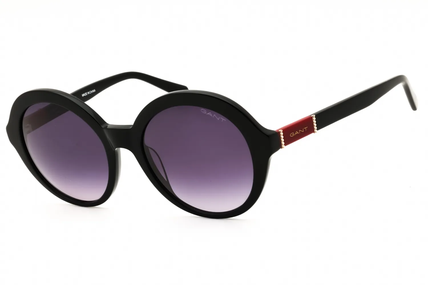 Gant GA8094 01B Sunglasses Shiny Black 55mm Women