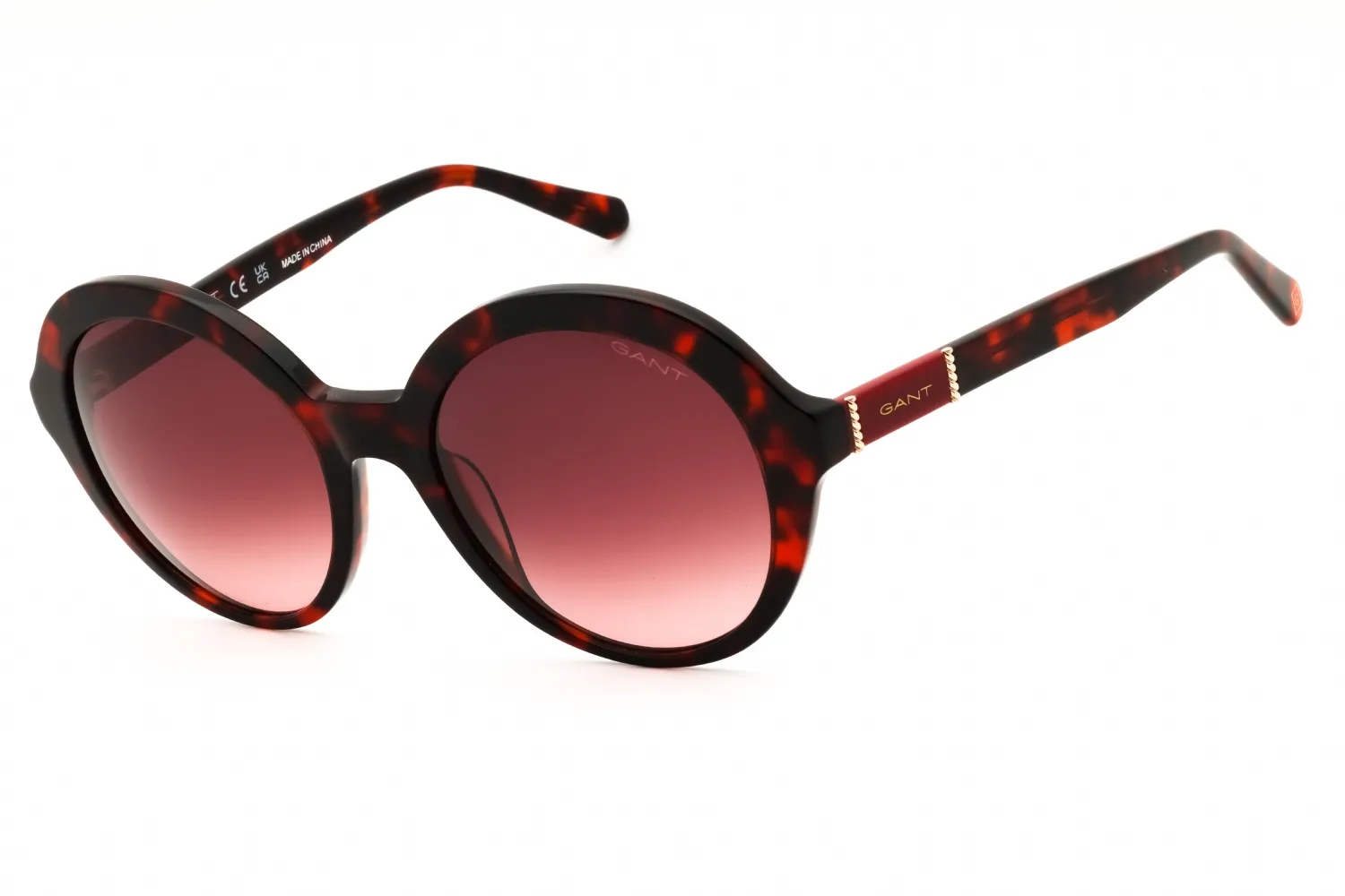 Gant GA8094 54T Sunglasses Red Havana 55mm Women
