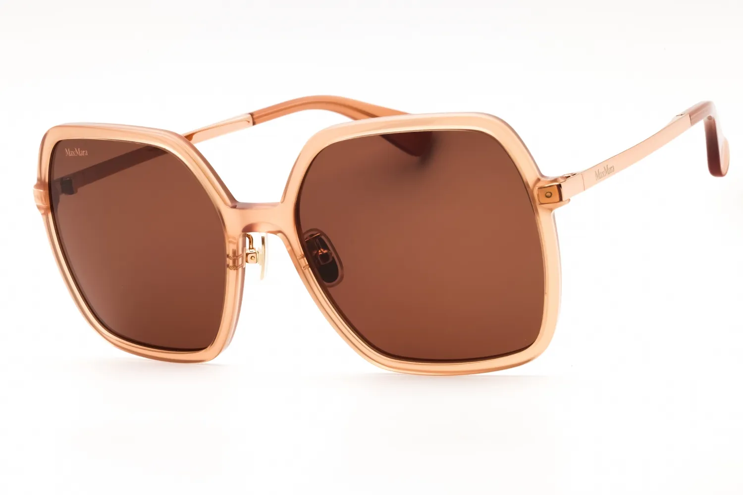 Max Mara MM0059-D 72E Sunglasses Shiny Pink 59mm Women
