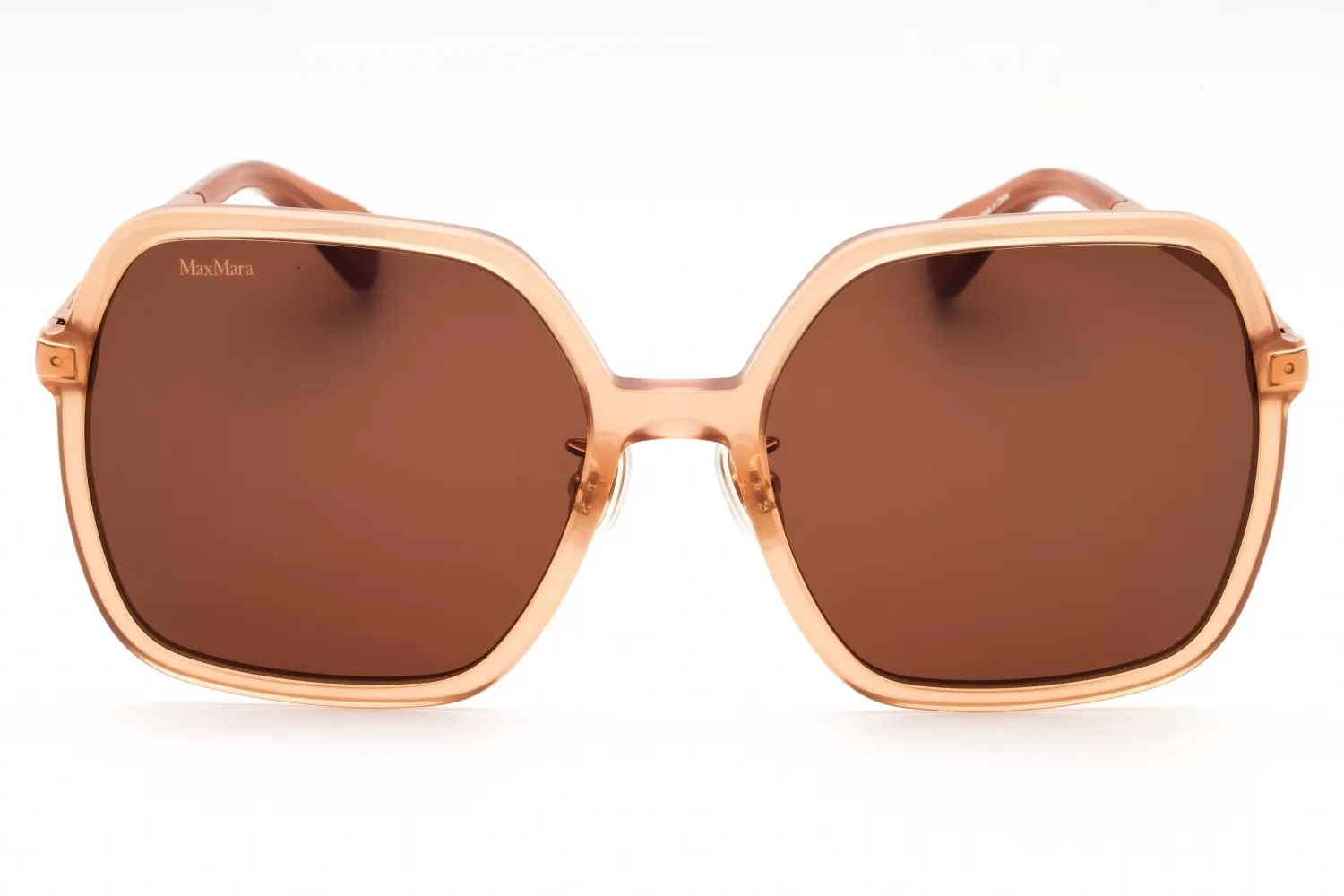 Max Mara MM0059-D 72E Sunglasses Shiny Pink 59mm Women 2