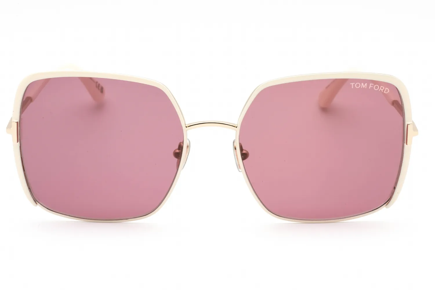 Tom Ford FT1006 32Y Sunglasses Gold 60mm Women 2