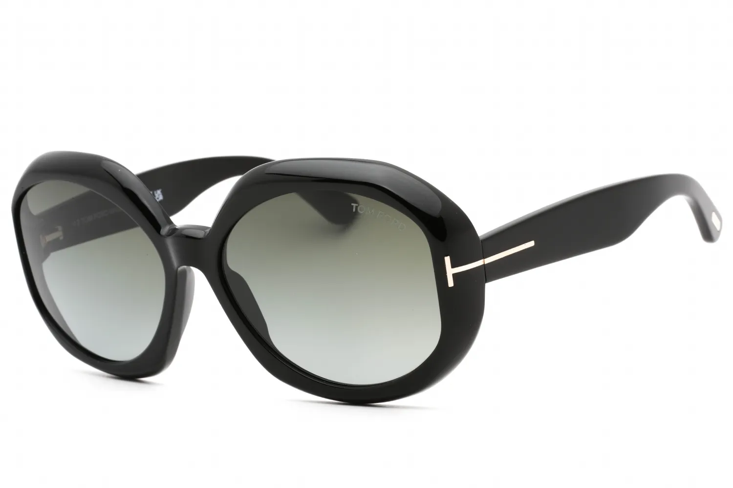 Tom Ford FT1011 01B Sunglasses Shiny Black 62mm Women