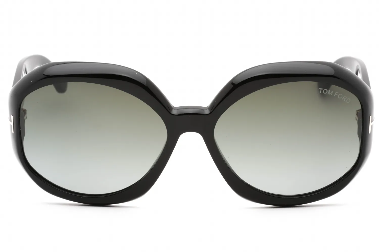 Tom Ford FT1011 01B Sunglasses Shiny Black 62mm Women 2