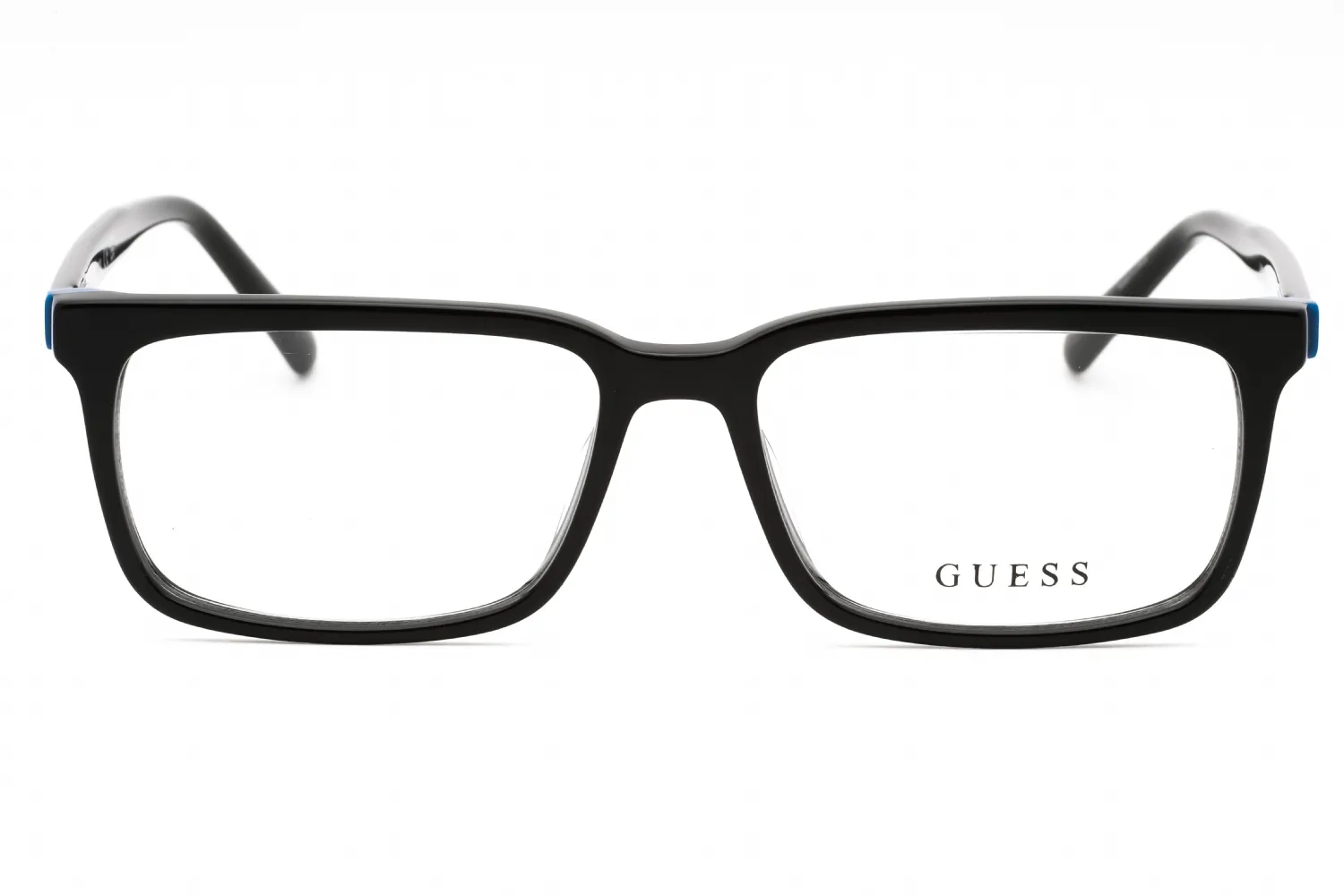 Guess GU50068 001 Eyeglasses Shiny Black 52mm Men 2