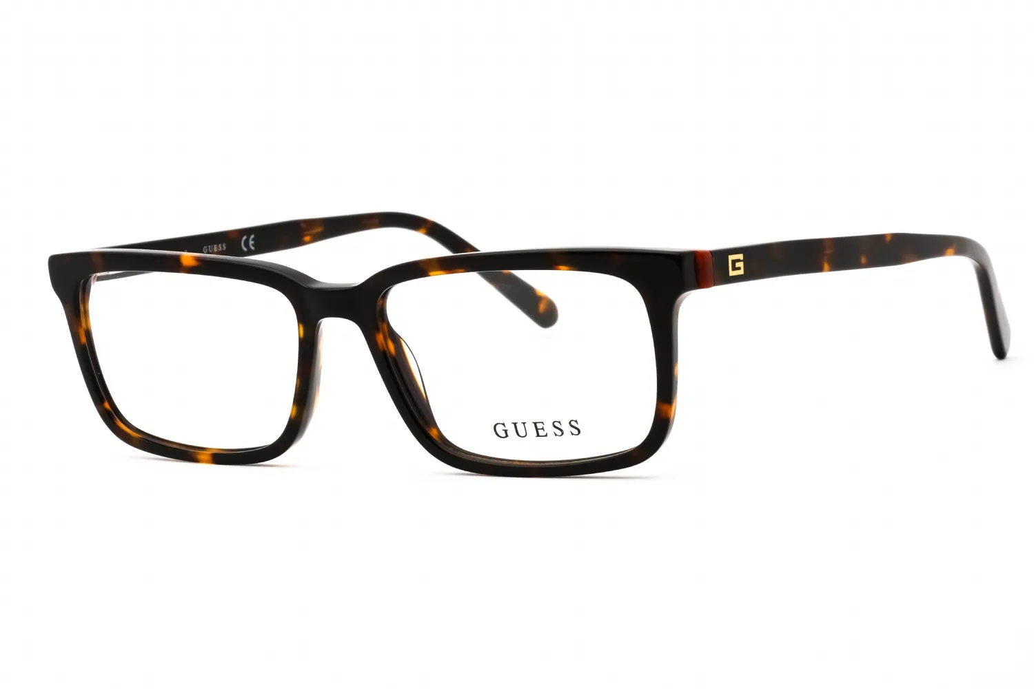Guess GU50068 052 Eyeglasses Dark Havana 52mm Men