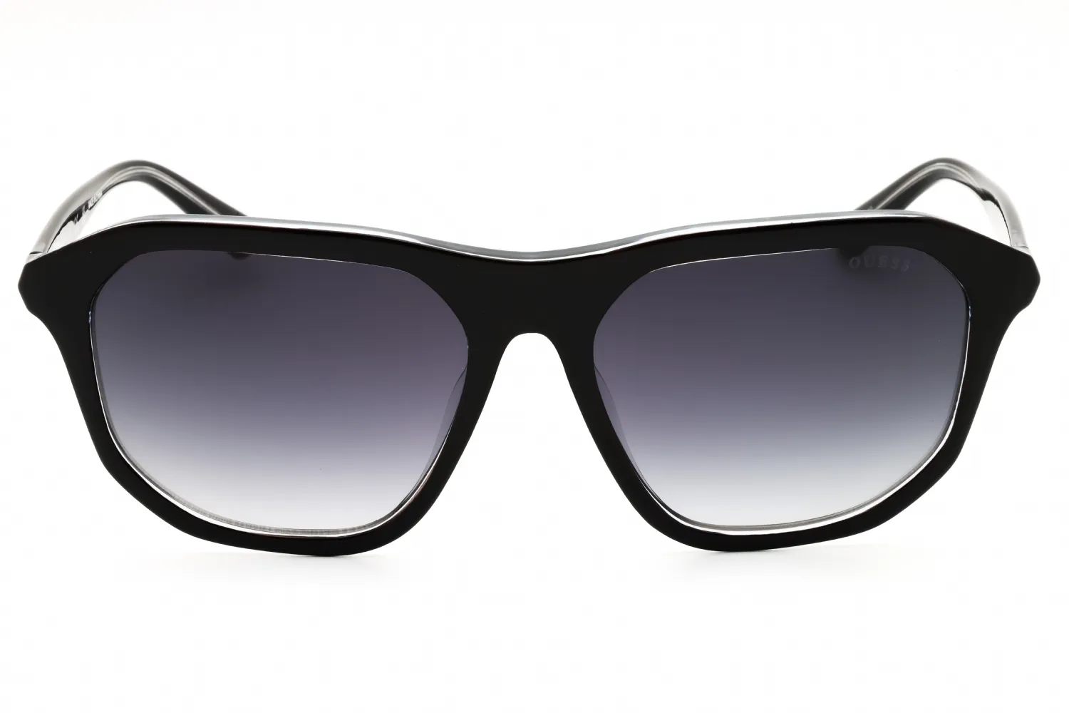 Guess GU00057 01B Sunglasses Shiny Black 60mm Men 2