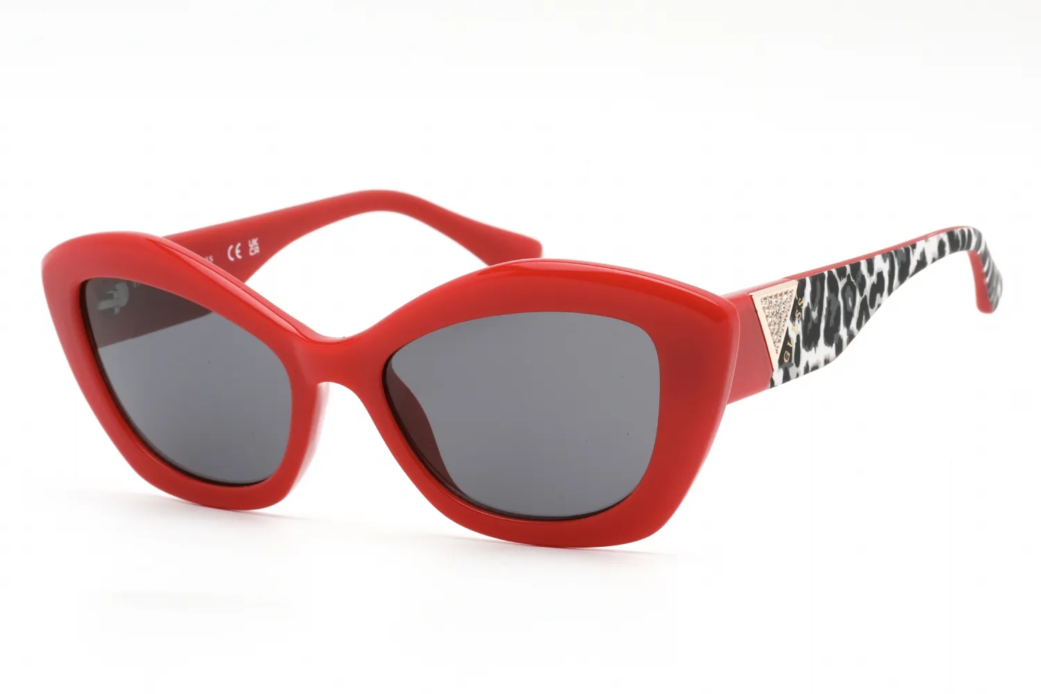 Guess GU7868 66A Sunglasses Shiny Red 54mm Women