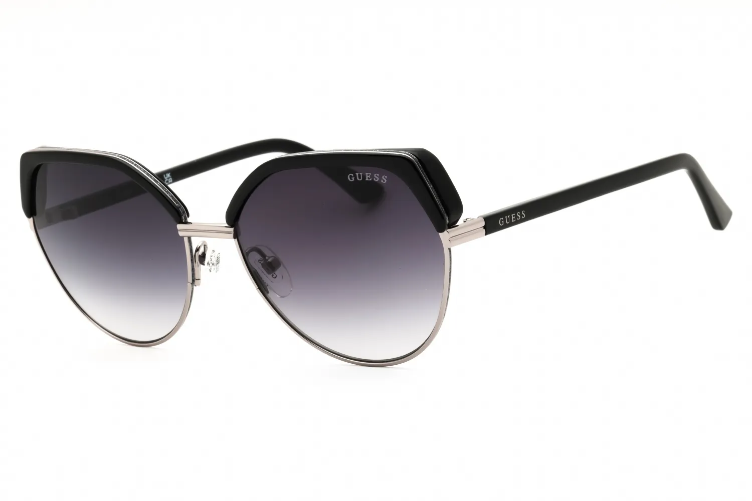 Guess GU7872 01B Sunglasses Shiny Black 58mm Women