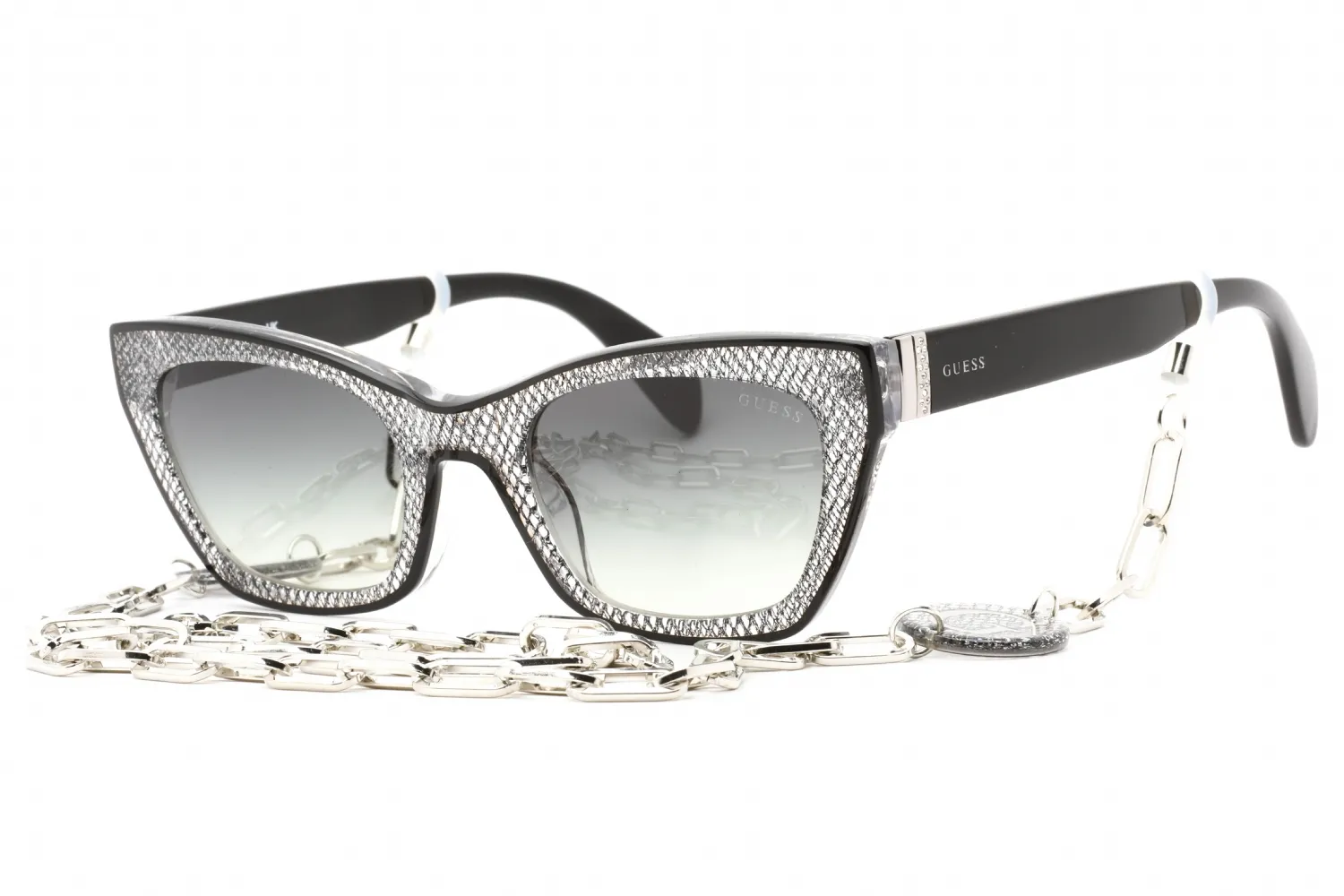Guess GU7873 01B Sunglasses Shiny Black 53mm Women