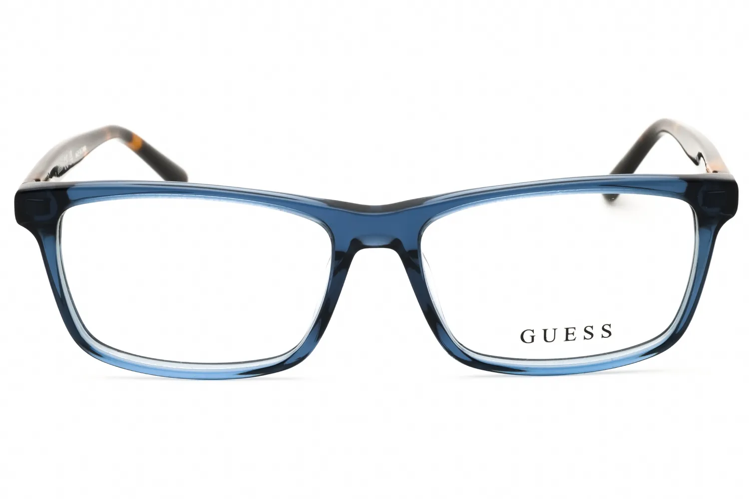 Guess GU8268 090 Eyeglasses Shiny Blue 49mm Men 2