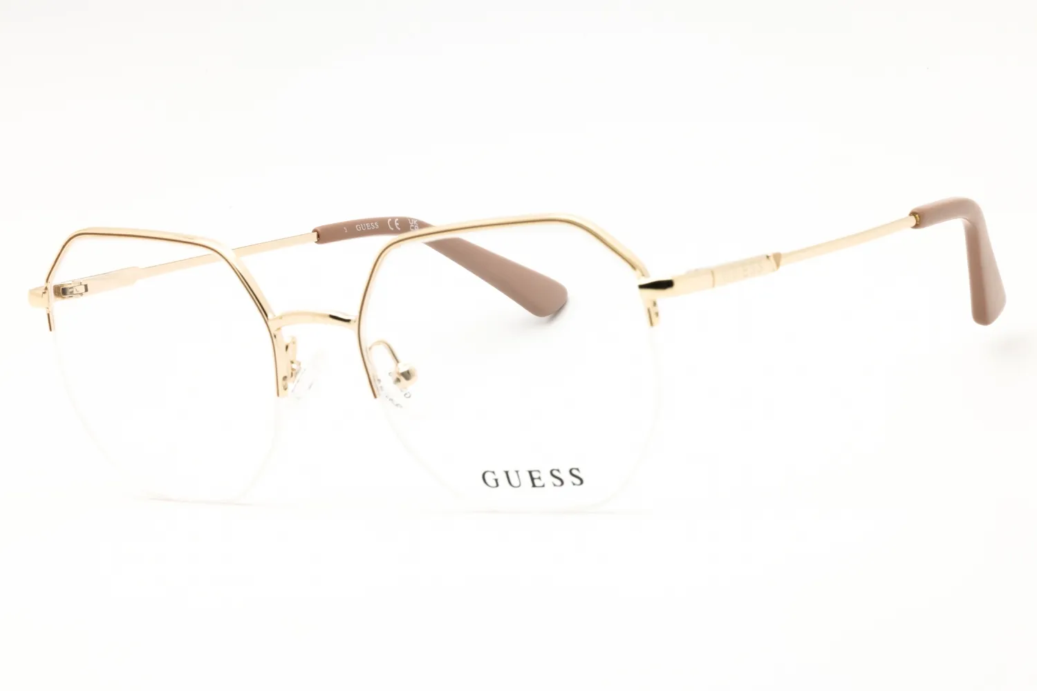 Guess GU2935 033 Eyeglasses Pink Gold 49mm Women