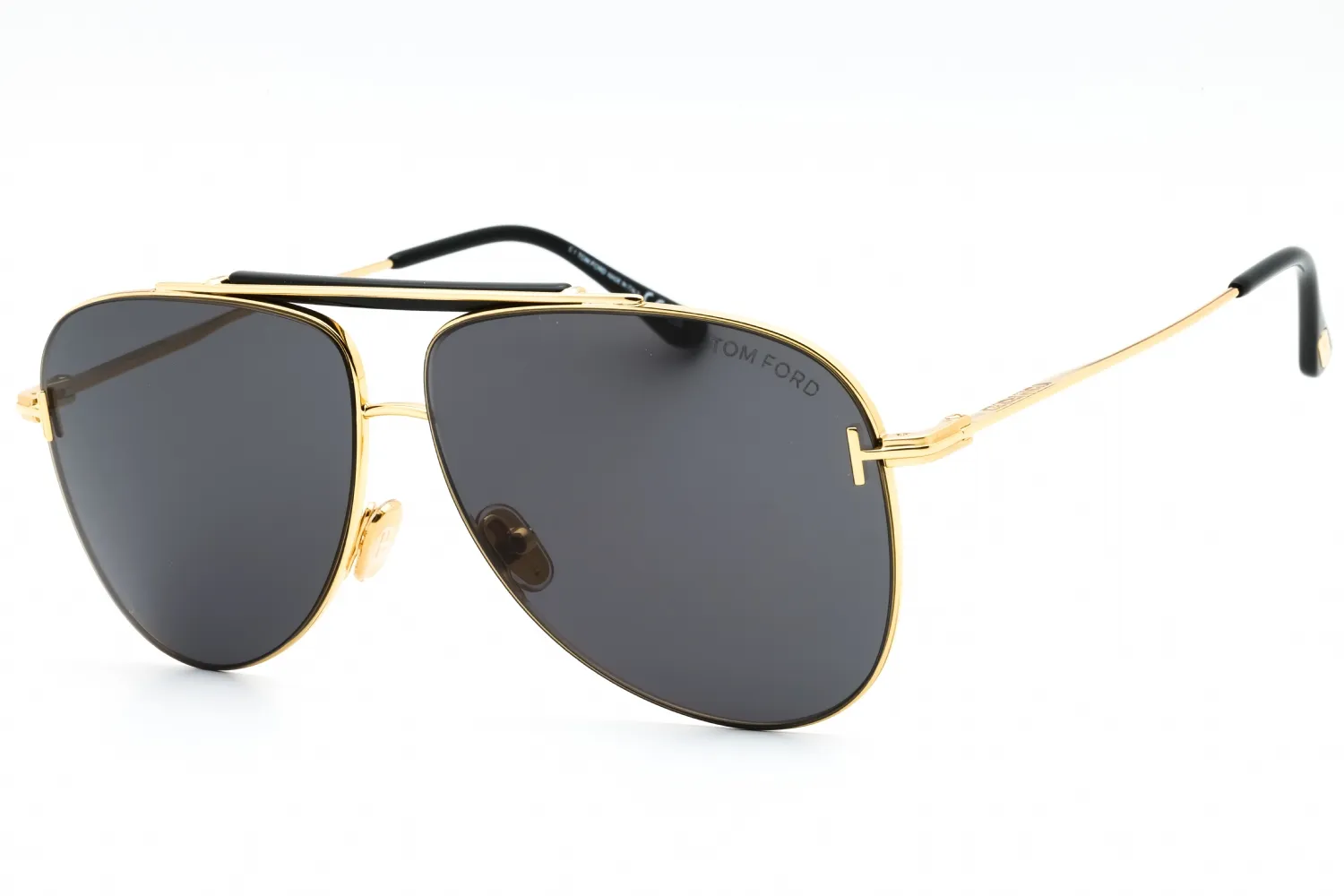 Tom Ford FT1018 30A Sunglasses Shiny Deep Gold 60mm Men