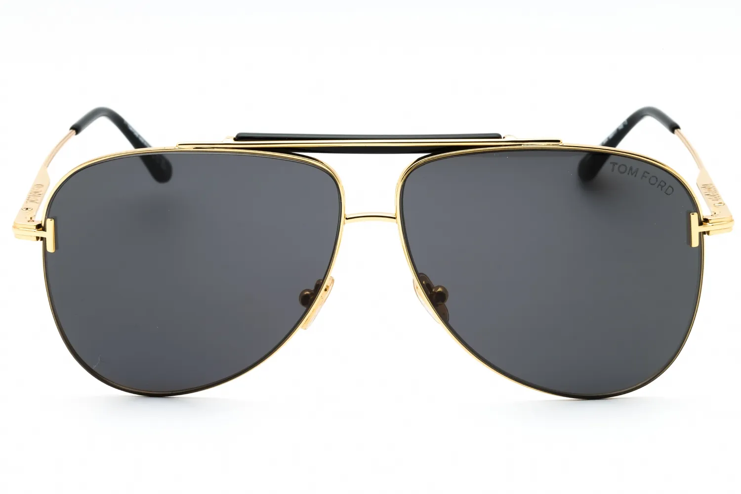 Tom Ford FT1018 30A Sunglasses Shiny Deep Gold 60mm Men 2