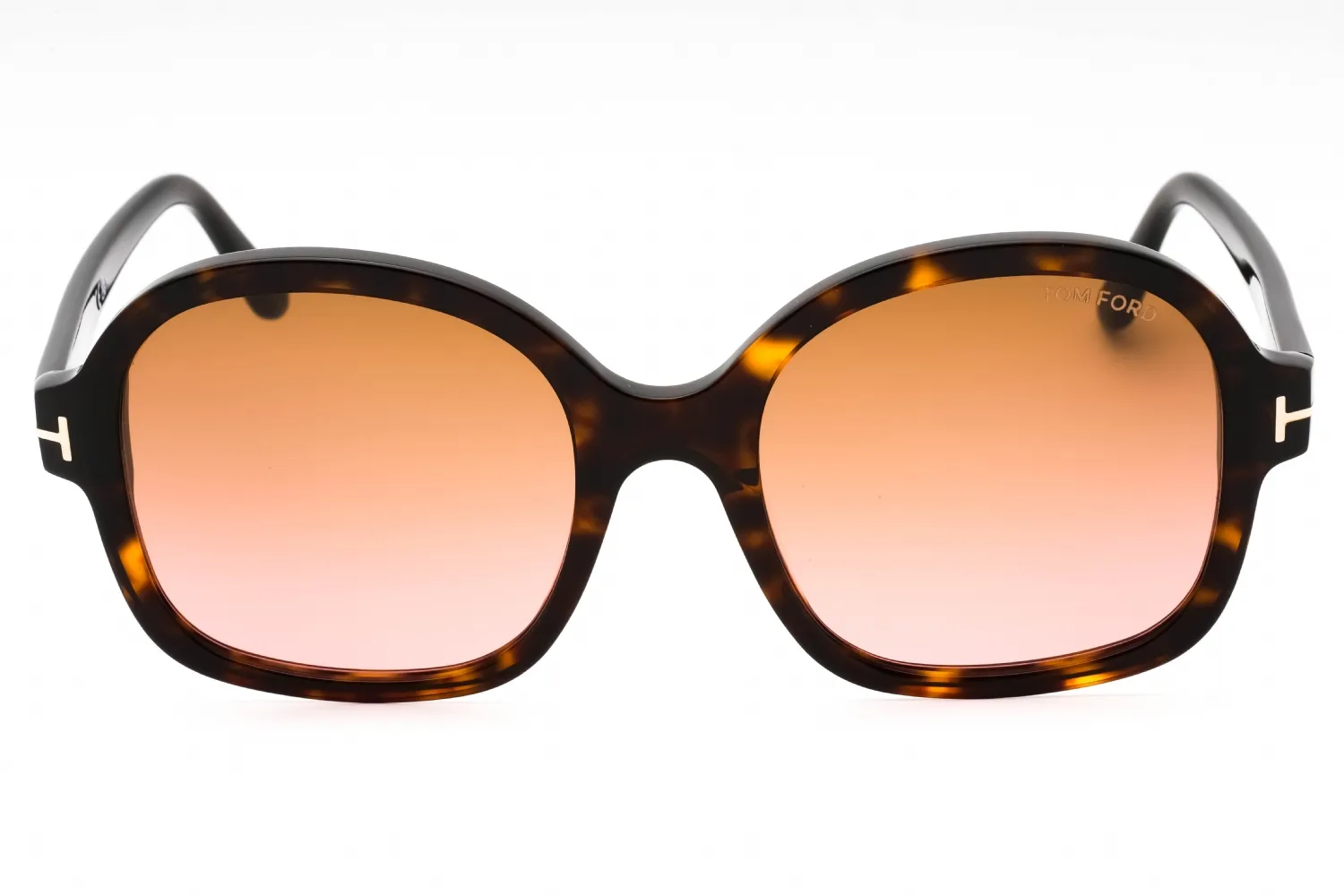 Tom Ford FT1034 52F Sunglasses Dark Havana 57mm Women 2