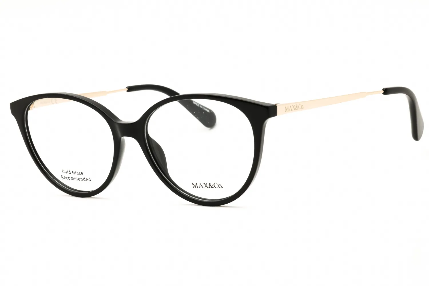 Max & Co MO5023 01A Eyeglasses Shiny Black 52mm Women