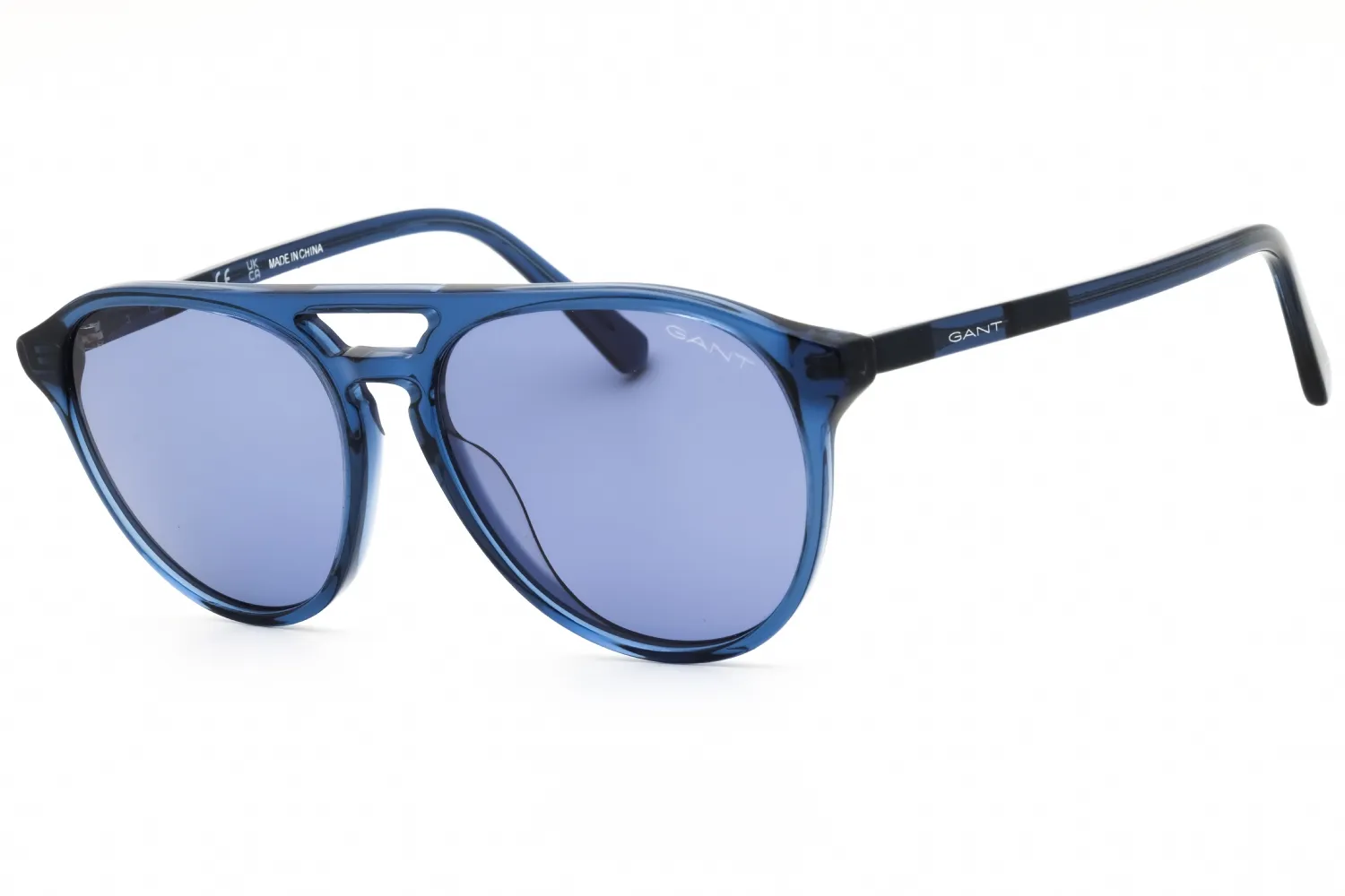 Gant GA7223 90V Sunglasses Shiny Blue 54mm Men