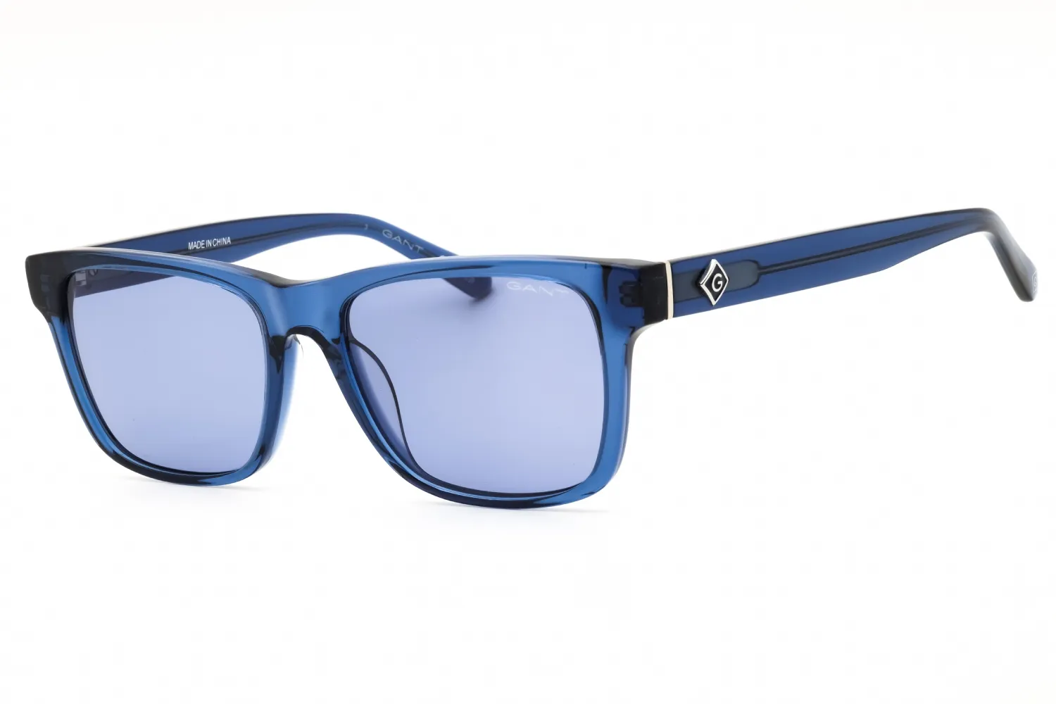 Gant GA7227 90V Sunglasses Shiny Blue 56mm Men