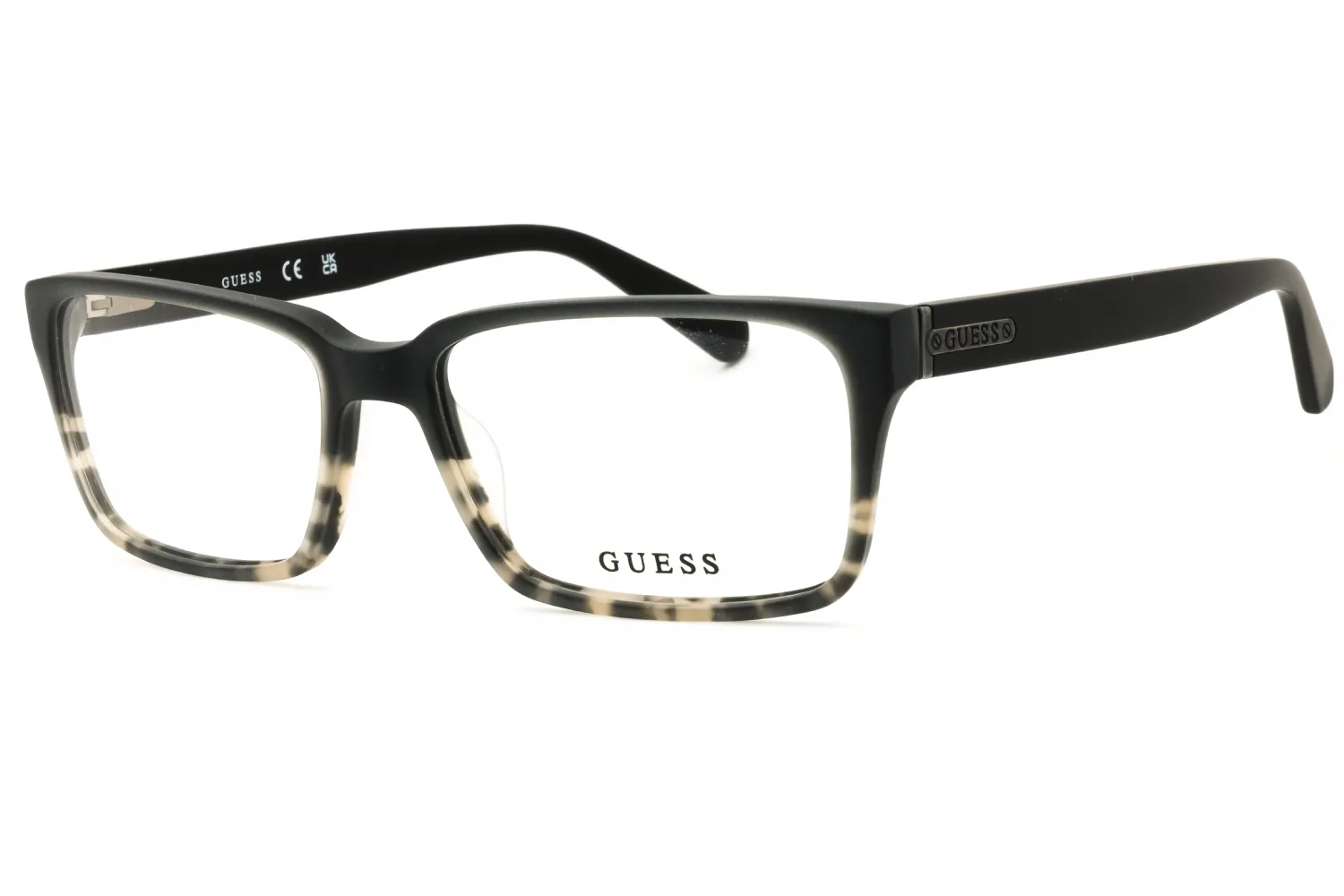 Guess GU1843 D36 - BLKTO Eyeglasses Black Tortoise 57mm Men