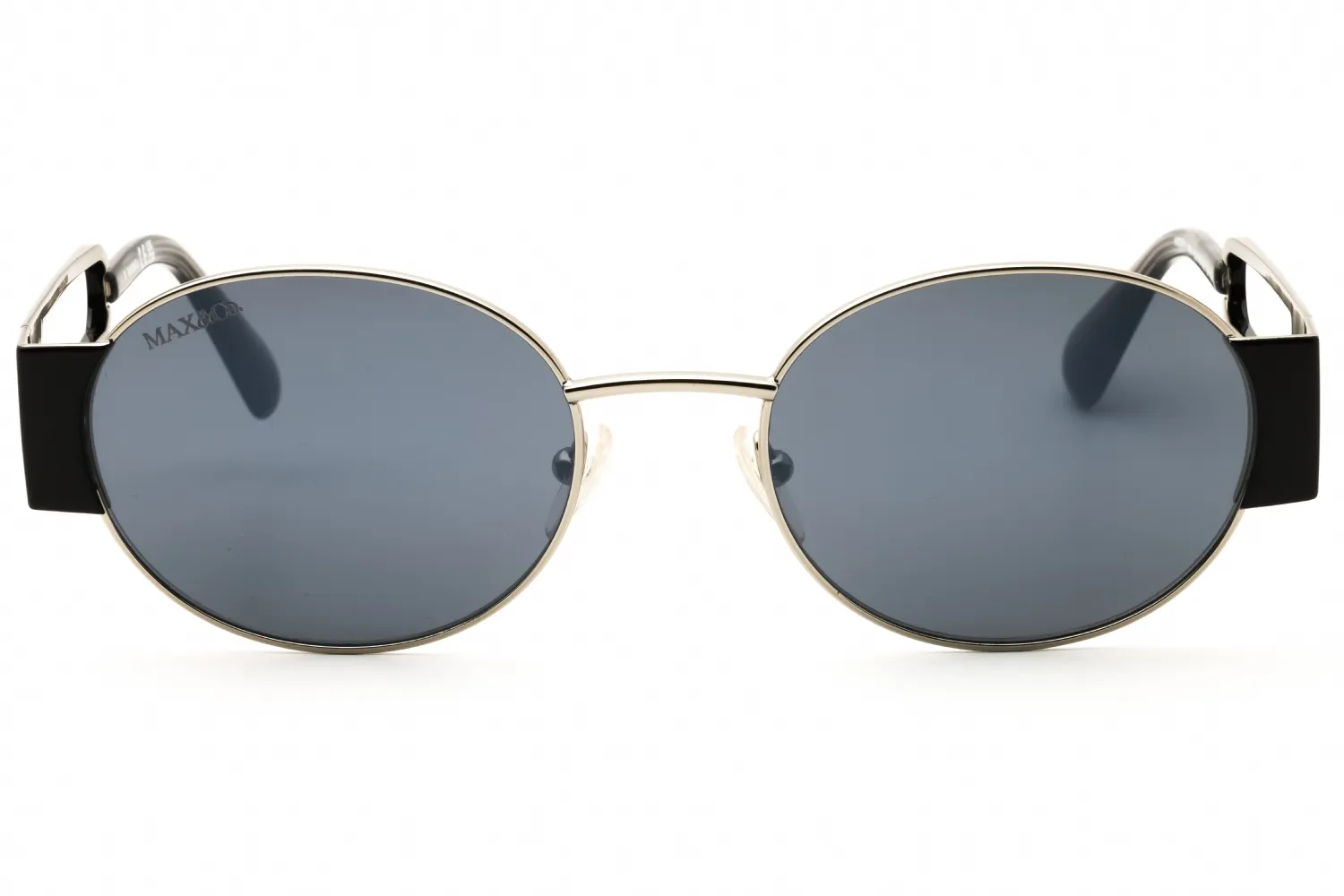 Max & Co MO0071 14C Sunglasses Shiny Light Ruthenium 52mm Women 2