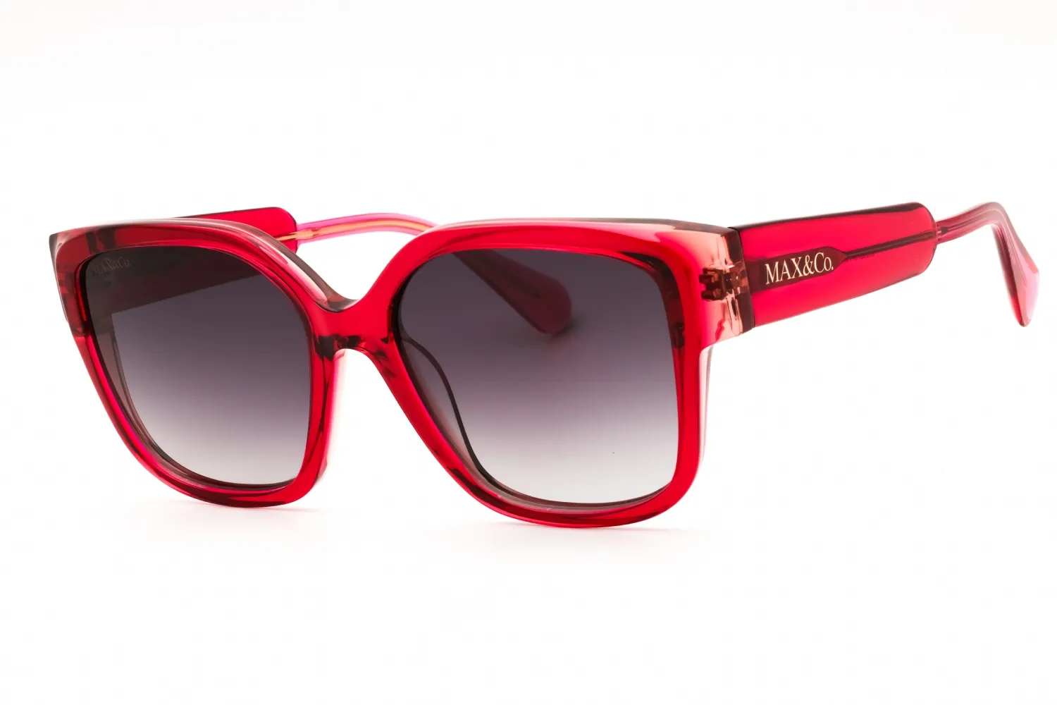 Max & Co MO0075 72B Sunglasses Shiny Pink 55mm Women