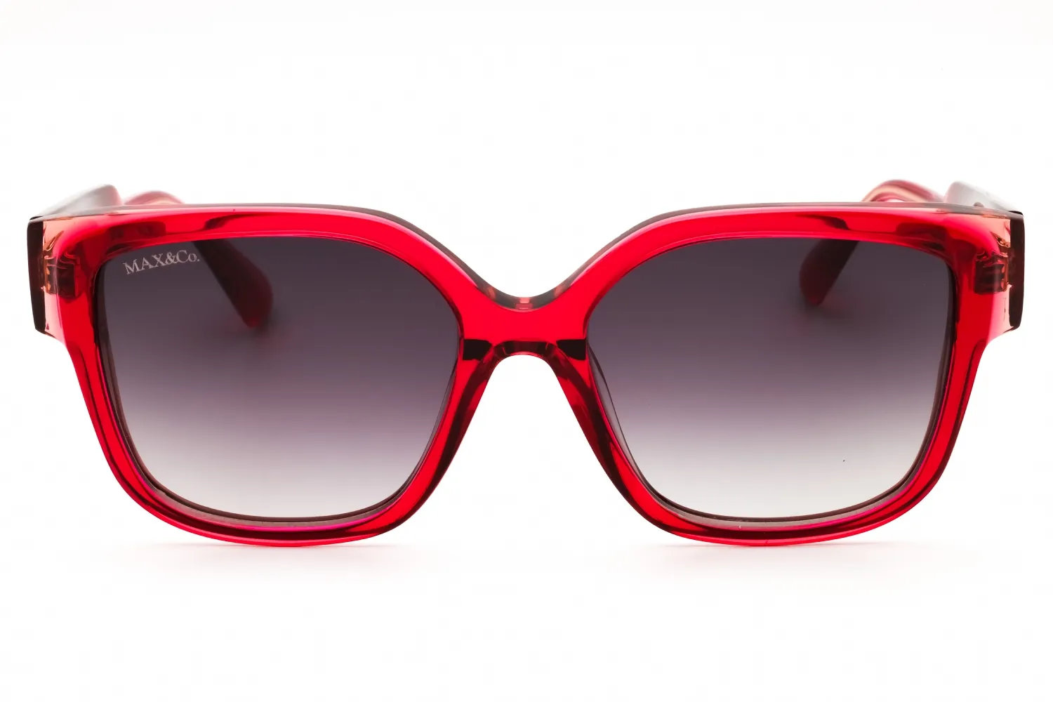 Max & Co MO0075 72B Sunglasses Shiny Pink 55mm Women 2