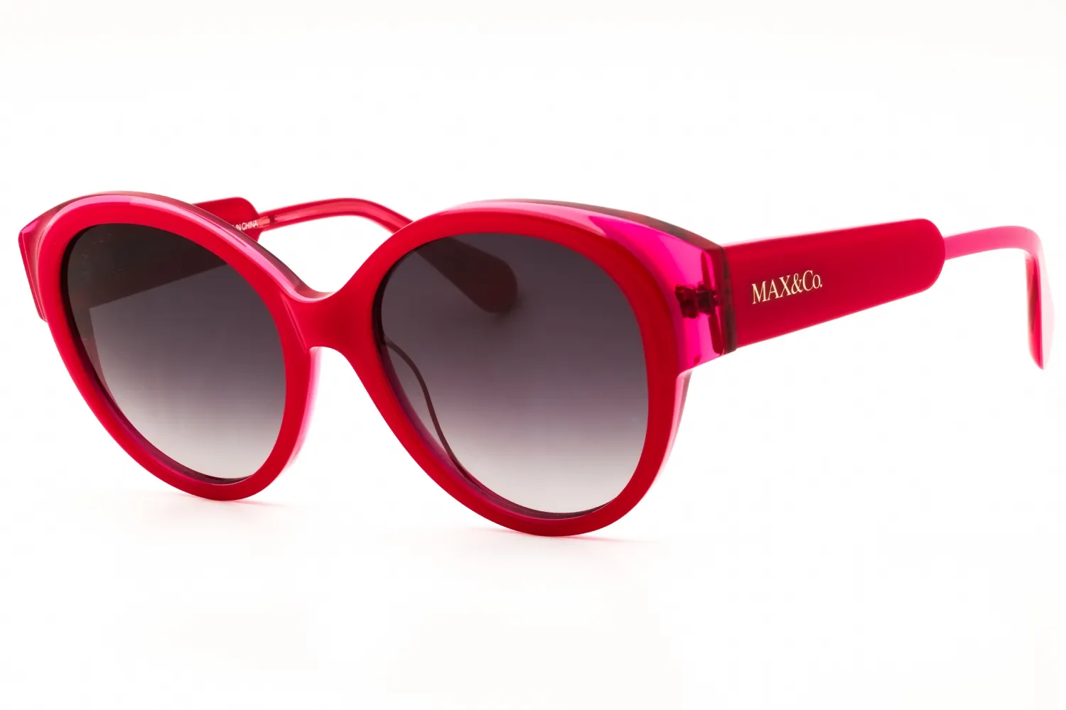 Max & Co MO0076 72B Sunglasses Shiny Pink 55mm Women