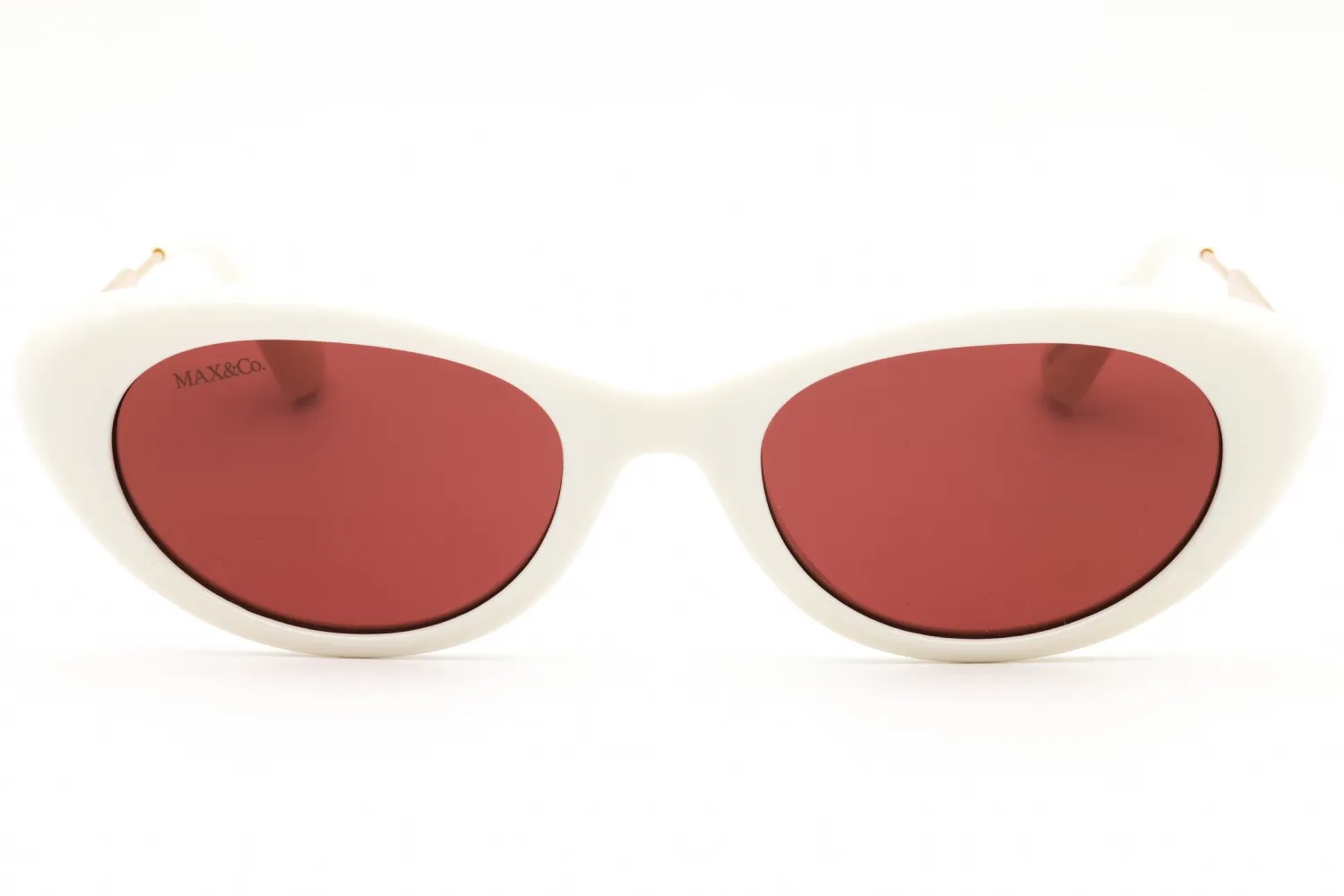 Max & Co MO0077 21S Sunglasses White 52mm Women 2
