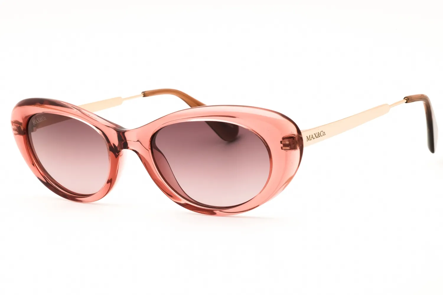Max & Co MO0077 72F Sunglasses Shiny Pink 52mm Women