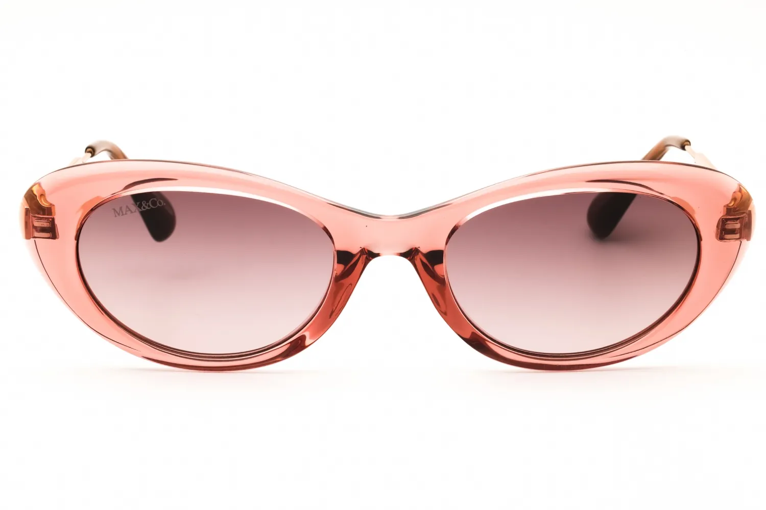 Max & Co MO0077 72F Sunglasses Shiny Pink 52mm Women 2