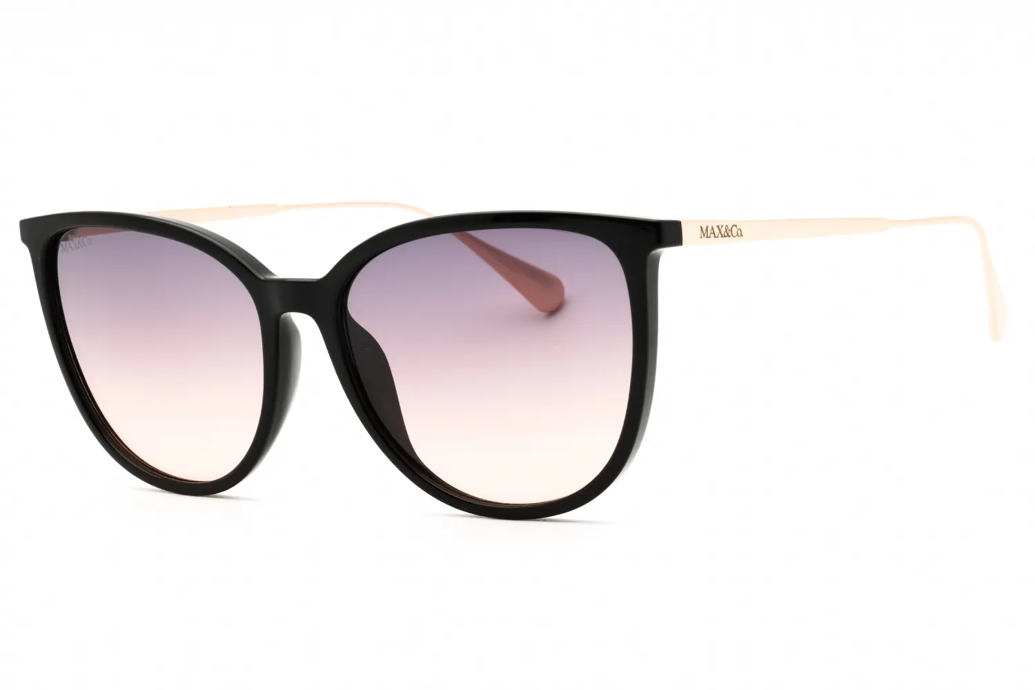 Max & Co MO0078 01B Sunglasses Shiny Black 57mm Women